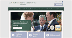 Desktop Screenshot of londonweddings.ca